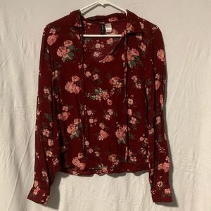 Divided; H&M | Floral Blouse